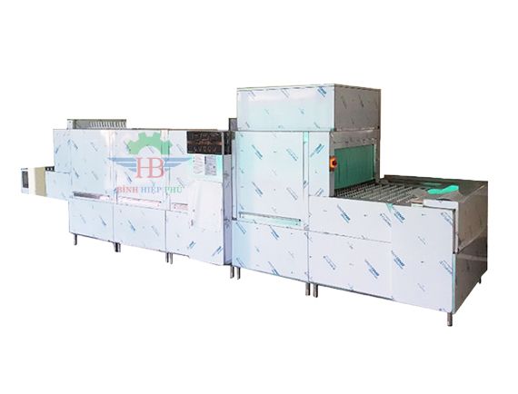 Máy rửa chén băng tải - Bếp Công Nghiệp Bình Hiệp Phú - Công Ty TNHH Bình Hiệp Phú